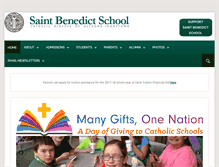 Tablet Screenshot of benedictpride.org